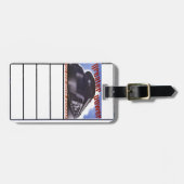 Étiquette À Bagage Puissance 1938 de chemin de fer de New Haven une (Devant horizontal)