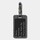 Étiquette À Bagage Puissance de flux (Dos Vertical)