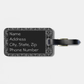 Étiquette À Bagage Puissance de flux (Dos horizontal)