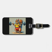 Étiquette À Bagage Puissance des écureuils (Devant horizontal)