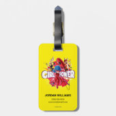 Étiquette À Bagage Puissance Miraculeuse (Dos Vertical)