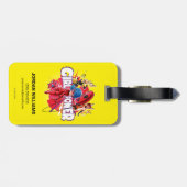 Étiquette À Bagage Puissance Miraculeuse (Dos horizontal)