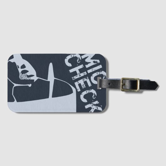 ÉTIQUETTE À BAGAGE PULL À CAPUCHE (Devant Horizontal)