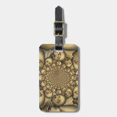 Étiquette À Bagage Puppy Kaleidoscope Art Print (Devant Vertical)