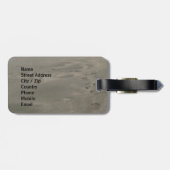 Étiquette À Bagage Pura Vida ! (Dos horizontal)