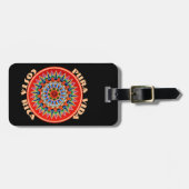 Étiquette À Bagage Pura Vida Costa Rica (Devant horizontal)