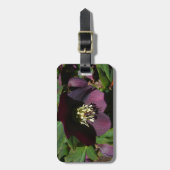 Étiquette À Bagage Purple Carême Rose Pâques (Devant Vertical)