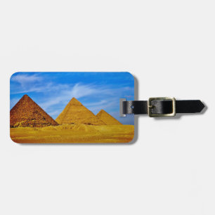 Étiquette À Bagage Pyramides de Gizeh