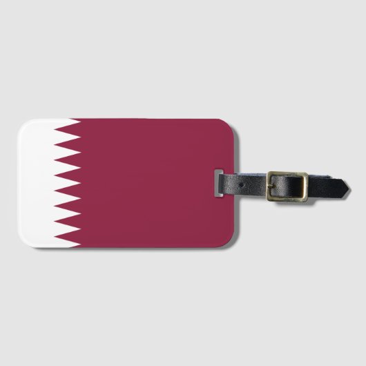 Étiquette À Bagage Qatar (Devant Horizontal)