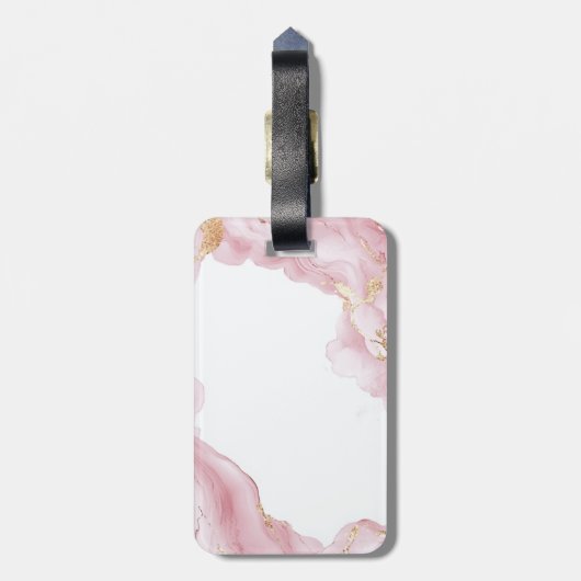 Étiquette À Bagage QR code me scanner (Dos Vertical)