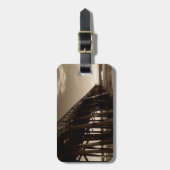 Étiquette À Bagage Quai de pêche (Devant Vertical)