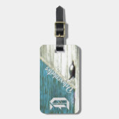 Étiquette À Bagage Quai de tortue Snapper (Devant Vertical)