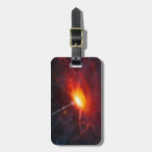 Étiquette À Bagage Quasars. (Devant Vertical)