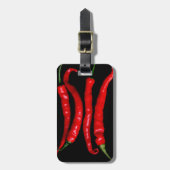 Étiquette À Bagage Quatre chemises rouges cd ltcnm (Devant Vertical)