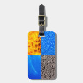 Étiquette À Bagage Quatre éléments (Devant Vertical)