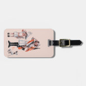 Étiquette À Bagage Quatre juillet (Devant horizontal)