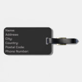 Étiquette À Bagage Que l'aventure commence (Dos horizontal)