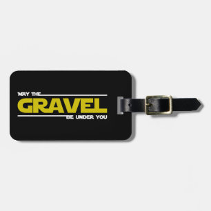 Étiquette À Bagage Que Le Gravel Soit Sous Vous