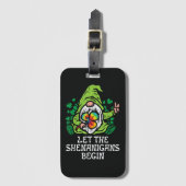 Étiquette À Bagage Que les Shenanigans commencent (Devant Vertical)