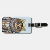 Étiquette À Bagage Queen 2 (Devant horizontal)