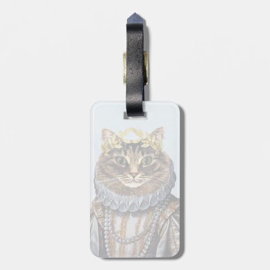 Étiquette À Bagage Queen 2 (Dos Vertical)