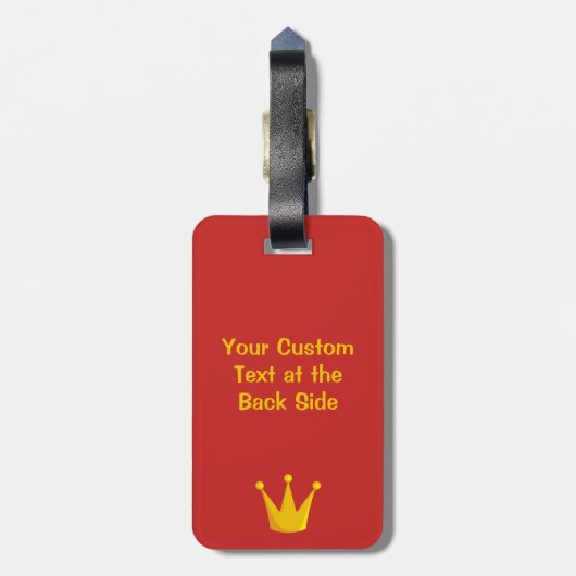 Étiquette À Bagage Queen Grill (Dos Vertical)