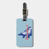 Étiquette À Bagage Queensland (Devant Vertical)