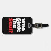 Étiquette À Bagage Qui A Volé L'Âme ? (Devant horizontal)