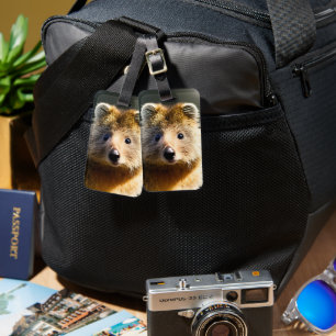 Étiquette À Bagage Quintin The Ginger Quokka, Bagages Tags
