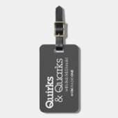 Étiquette À Bagage Quirks & Quartiers CBC (Devant Vertical)