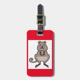 Étiquette À Bagage QUOKKA - Animal en voie de disparition - Australie