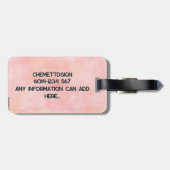 Étiquette À Bagage Rabbit 01 Kids (Dos horizontal)