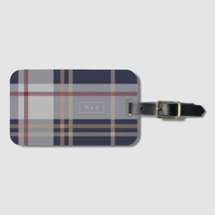 Étiquette À Bagage Rad Plaid