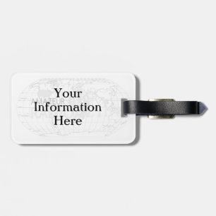 Étiquette À Bagage Radio amateur mondiale