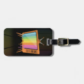 Étiquette À Bagage Rainbow TV (Devant horizontal)