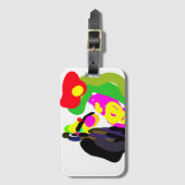 Étiquette À Bagage rainforest toucan kind  (Devant Vertical)