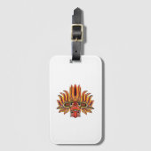 Étiquette À Bagage Raksha  (Devant Vertical)