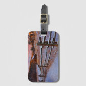 Étiquette À Bagage Ranch de neige (Devant Vertical)