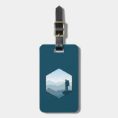 Étiquette À Bagage Randonnée (Devant Vertical)