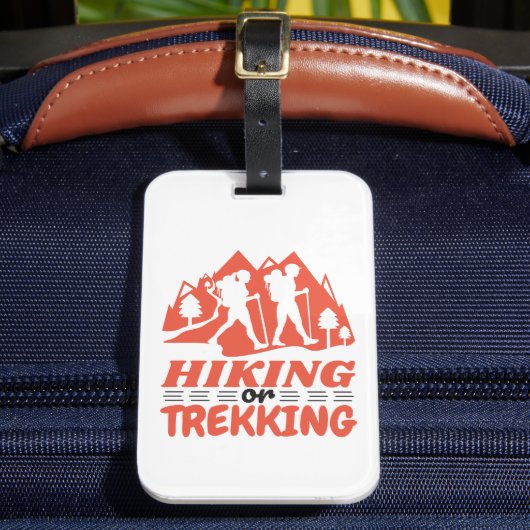 Étiquette À Bagage Randonnée ou trekking (Insitu Rectoal 2)