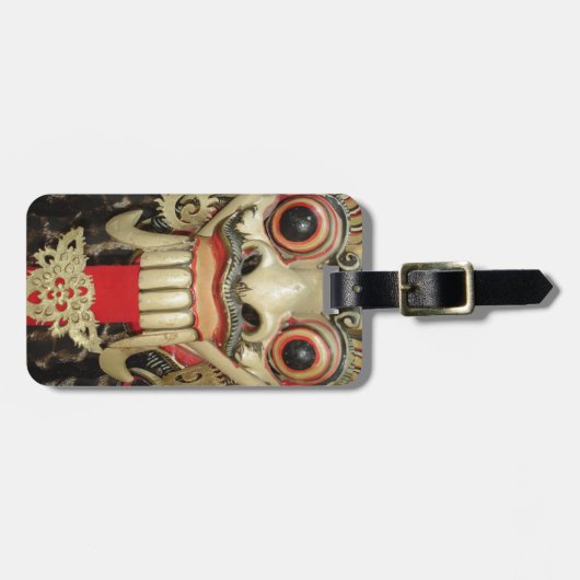 ÉTIQUETTE À BAGAGE RANGDA ! (Devant horizontal)