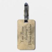 Étiquette À Bagage Raphael Angels (Dos Vertical)