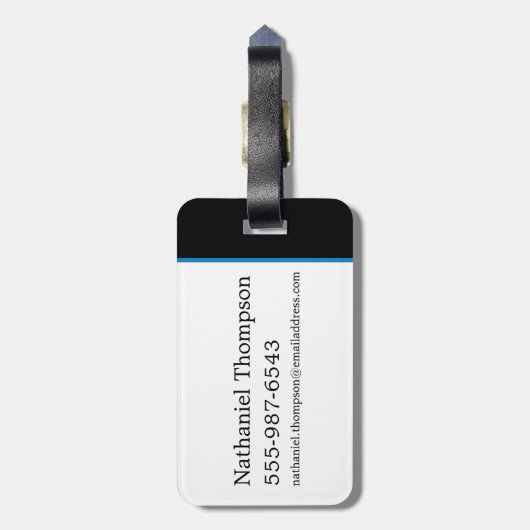 Étiquette À Bagage RAVENCLAW™ Maison double aigle Diadem Graphique (Dos Vertical)