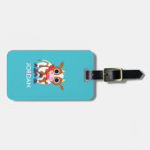 Étiquette À Bagage Reba la vache (Devant horizontal)