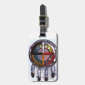 Étiquette À Bagage Receveur rêveur (Devant Vertical)