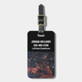 Étiquette À Bagage Recherche De Survivant Stellaire De Supernova Expl (Devant Vertical)