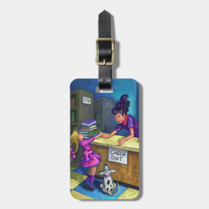 Étiquette À Bagage Récupération de la bibliothèque