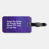 Étiquette À Bagage Récupération de la bibliothèque (Dos horizontal)