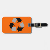 Étiquette À Bagage Recycler (Devant horizontal)