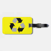 Étiquette À Bagage Recycler (Dos horizontal)